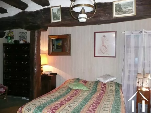 One of the bedrooms (this one is on the ground floor). 