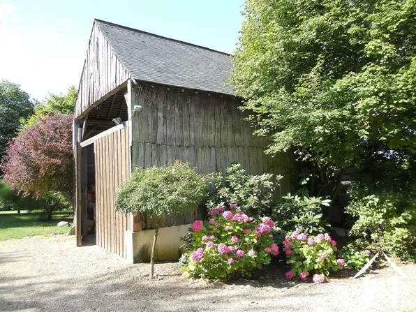 The barn (or grange) has a 30m2 footprint and is in very good condition. It provides ideal space for two cars and garden equipment storage and there is room for a workshop area too!