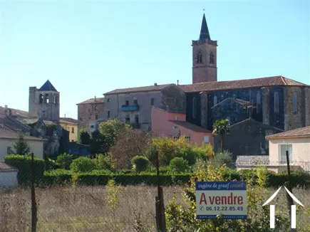 Beautiful flat building ground near Lamaloules Bains