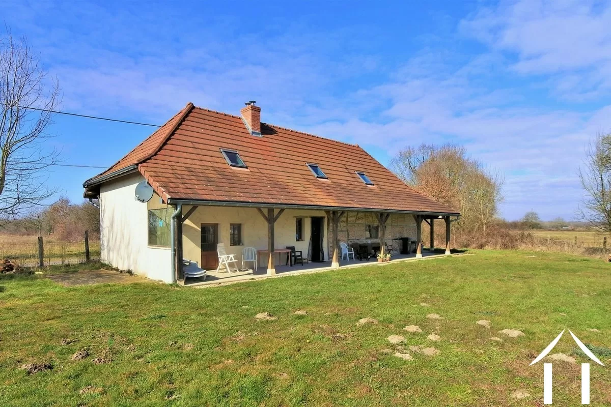 East side of the house seen from the large garden