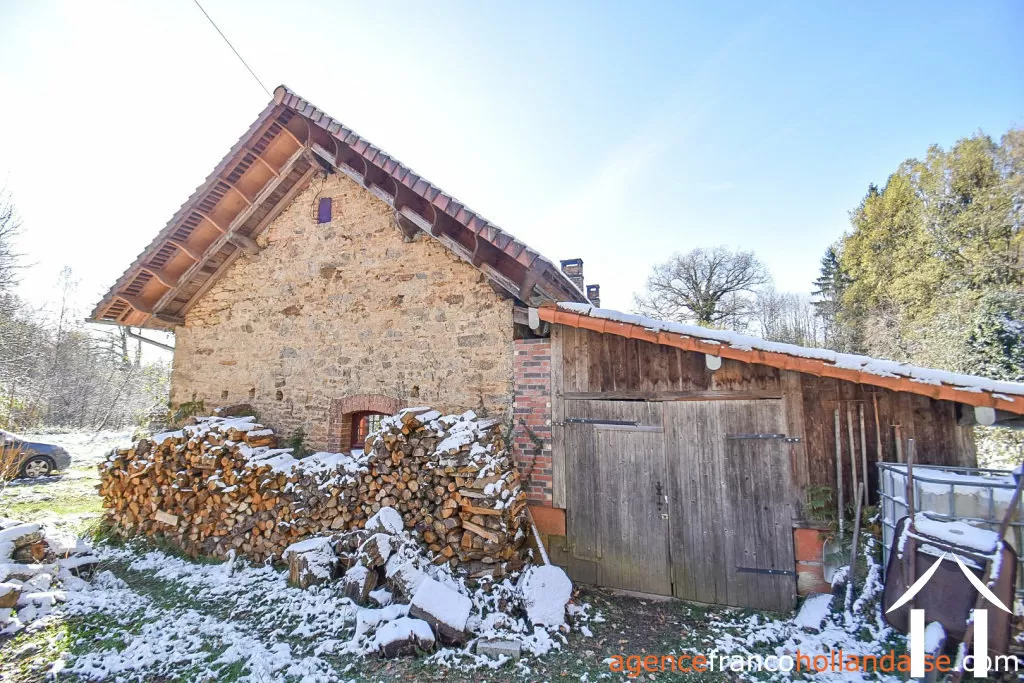 Haus mit Gästehaus zu verkaufen chateauneuf la foret, limousin, Li1025 Bild - 17