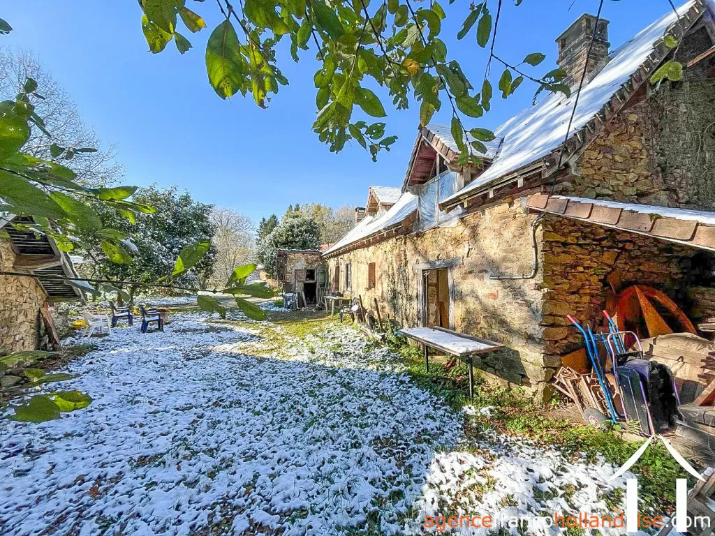 Haus mit Gästehaus zu verkaufen chateauneuf la foret, limousin, Li1025 Bild - 34