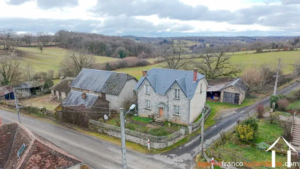Haus mit Gästehaus zu verkaufen la porcherie, limousin, Li1036 Bild - 1