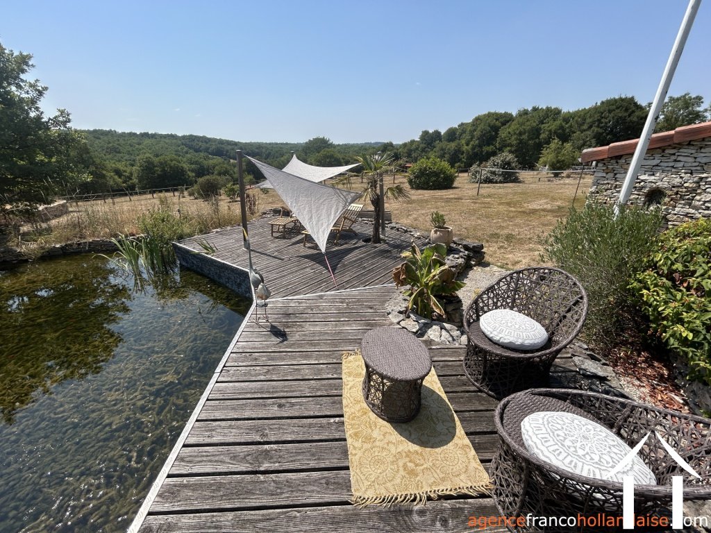 Haus mit Gästehaus zu verkaufen brouchaud, aquitaine, Li1068 Bild - 39