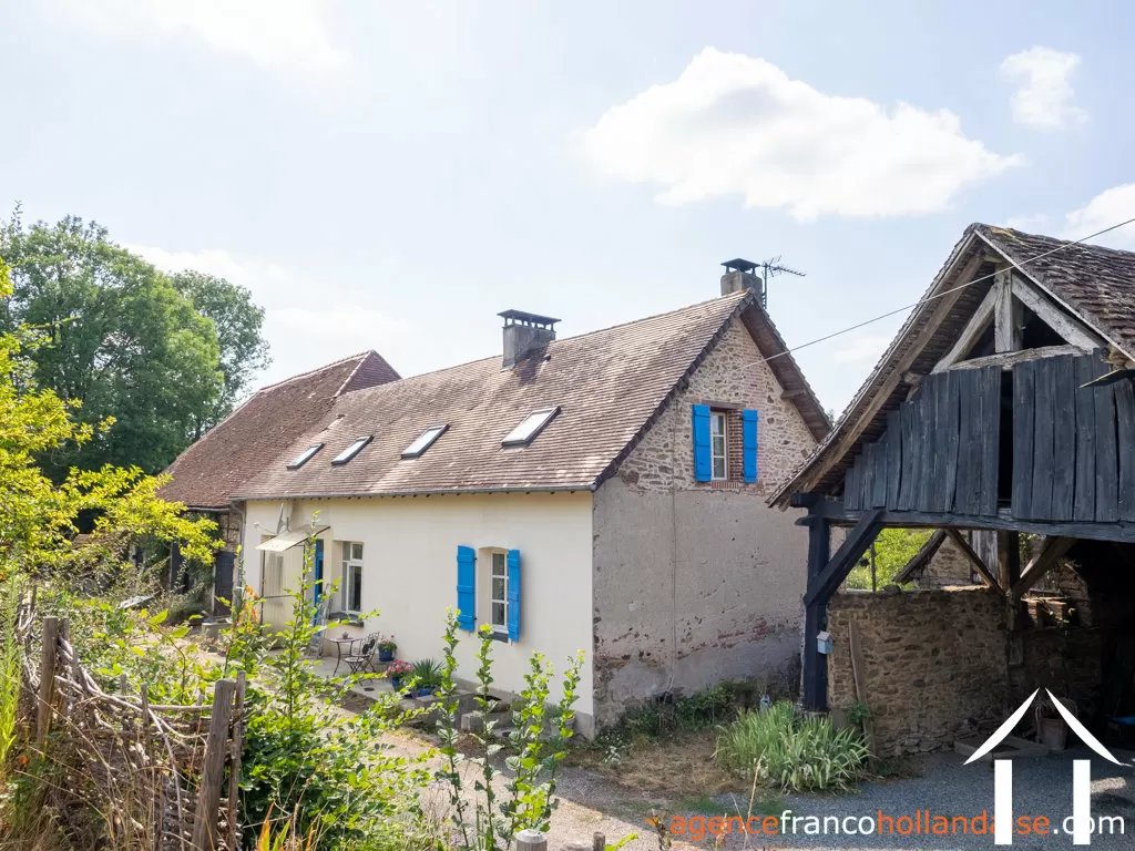 Haus mit Gästehaus zu verkaufen lubersac, limousin, Li1070 Bild - 45