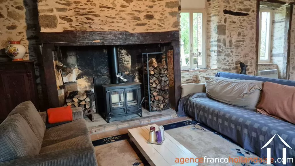 Haus zu verkaufen beyssenac, limousin, Li929 Bild - 12