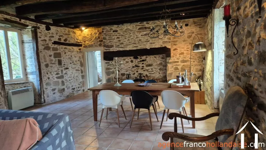 Haus zu verkaufen beyssenac, limousin, Li929 Bild - 5