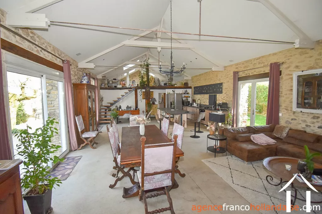 Haus mit Gästehaus zu verkaufen la porcherie, limousin, Li956 Bild - 3