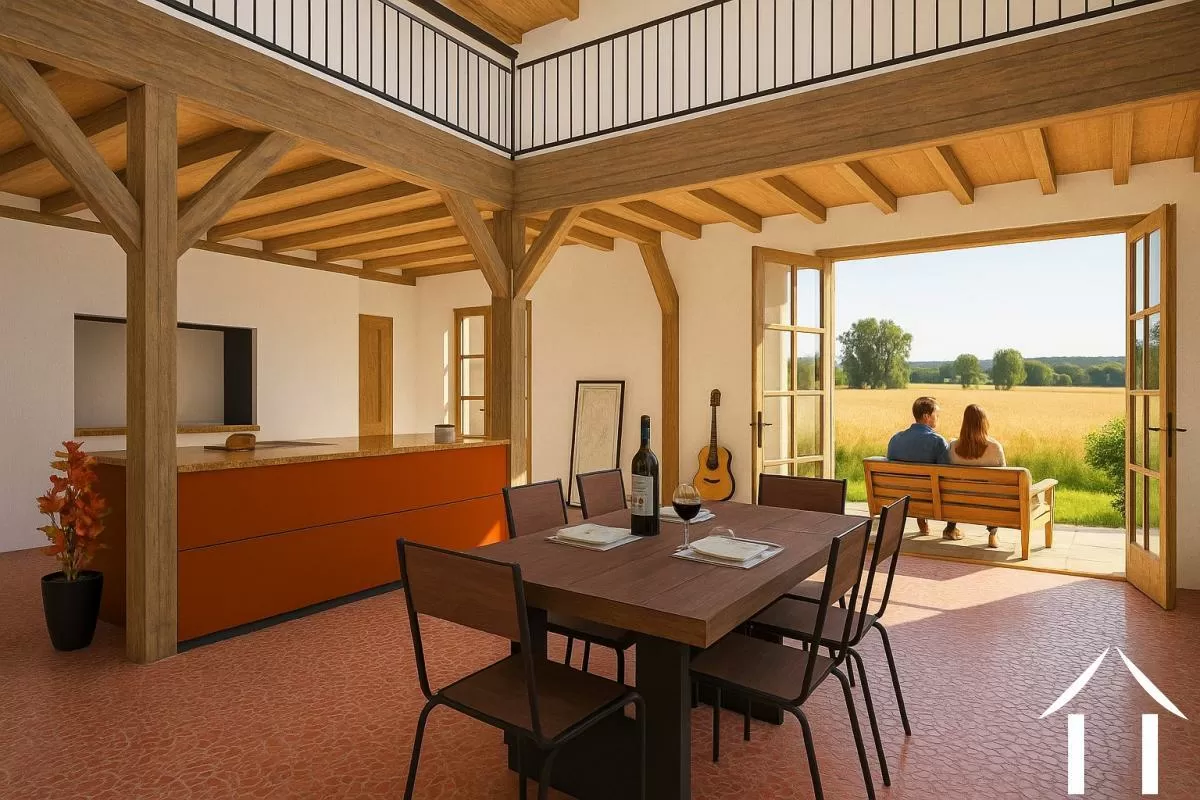 Bauerhaus zu verkaufen cromac, limousin, EG11-2532 Bild - 2