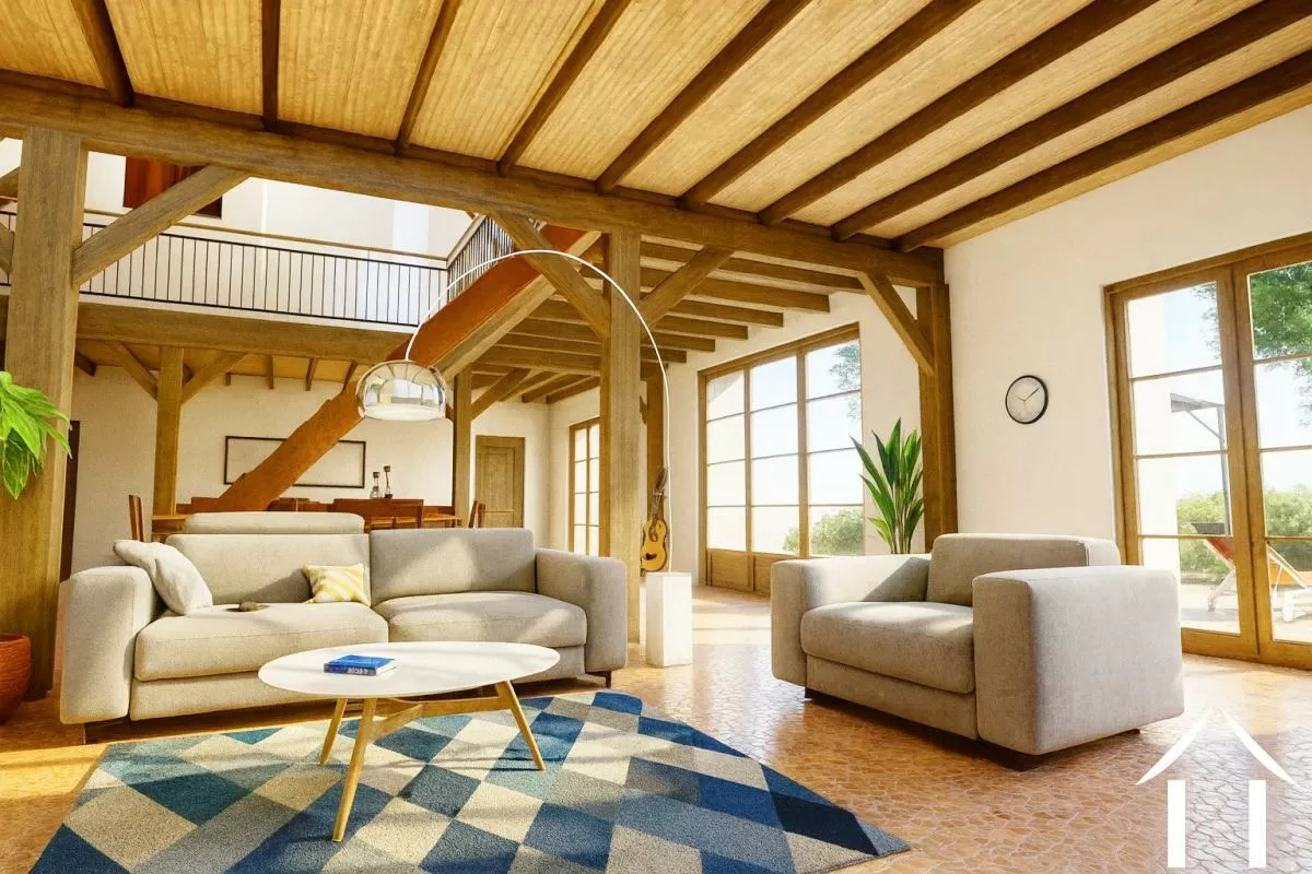 Bauerhaus zu verkaufen cromac, limousin, EG11-2532 Bild - 3