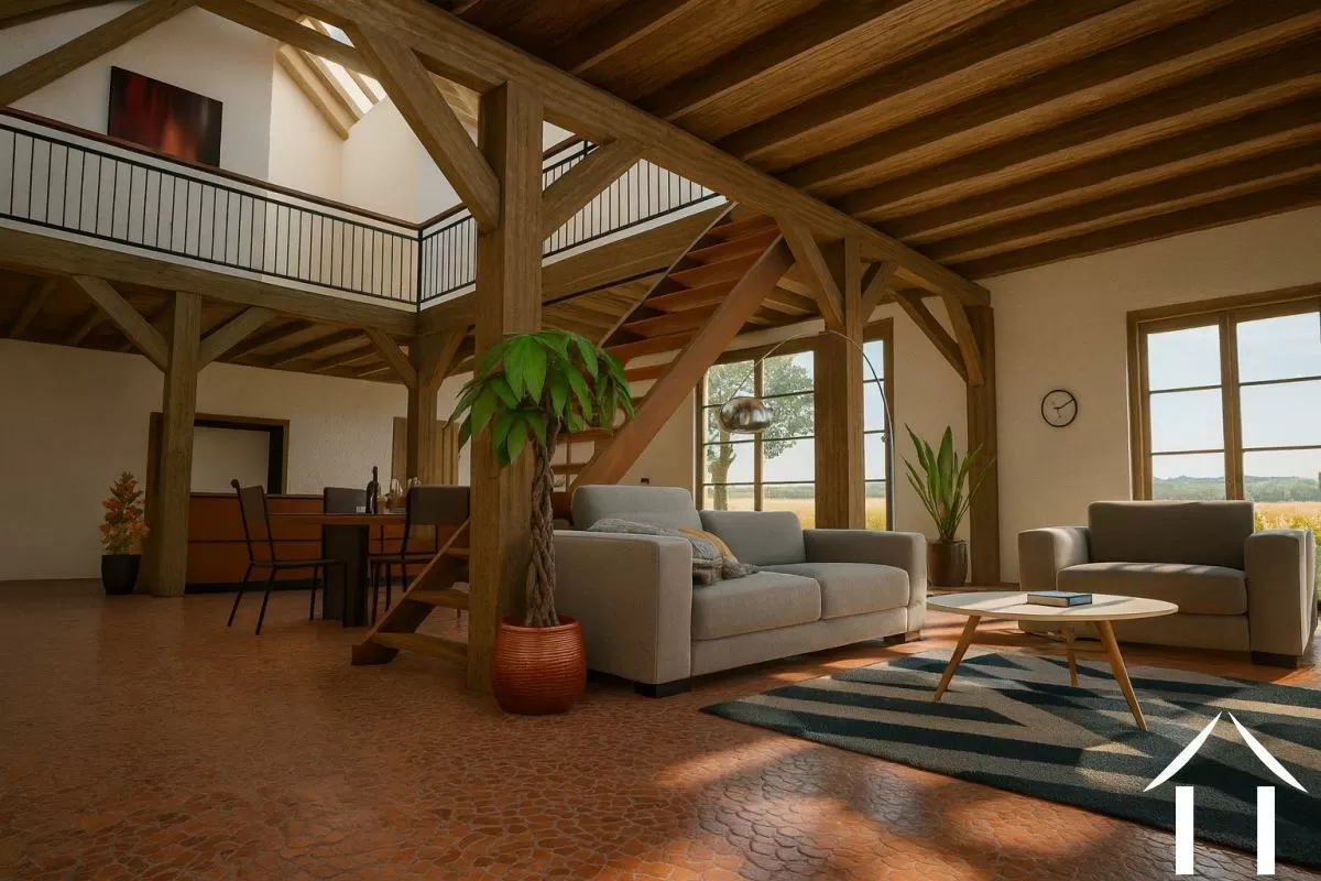 Bauerhaus zu verkaufen cromac, limousin, EG11-2532 Bild - 4