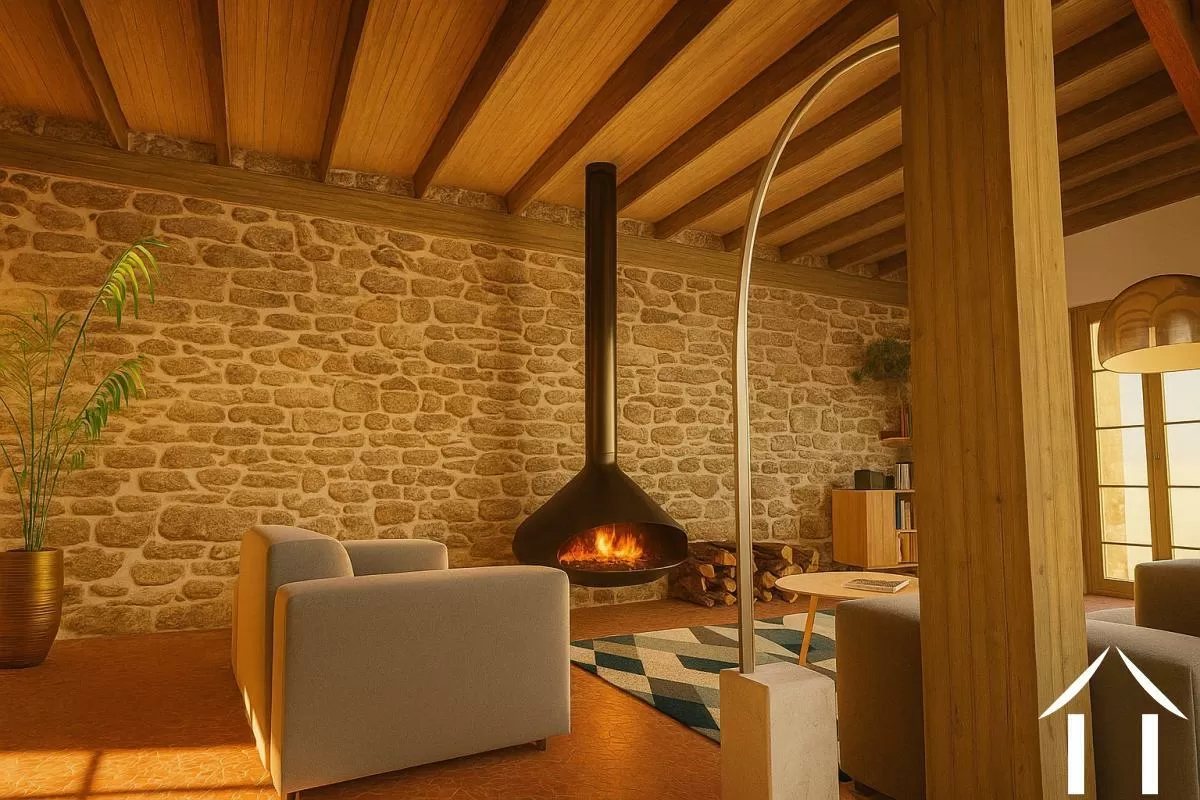 Bauerhaus zu verkaufen cromac, limousin, EG11-2532 Bild - 6