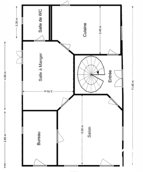 Maison de Maître zu verkaufen autun, burgund, MW5168L Bild - 19