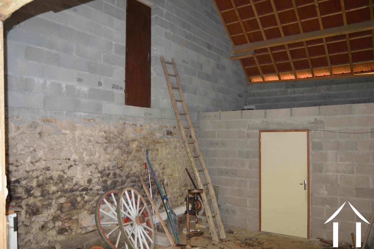 Garage und Heizungsraum