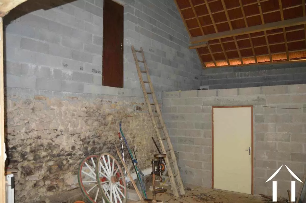 Garage und Heizungsraum