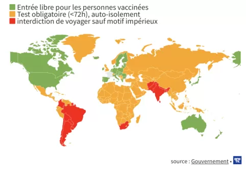 Several departments in France are now RED