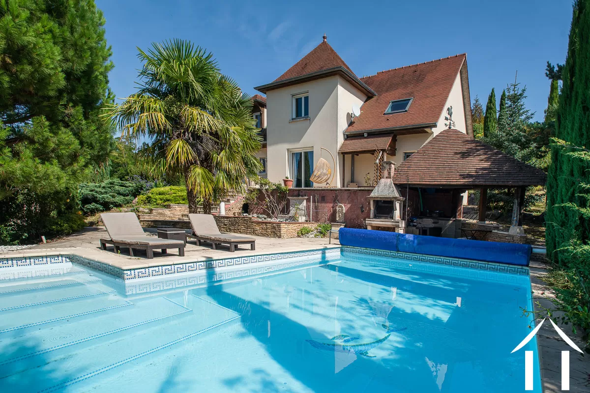 Blick vom Pool