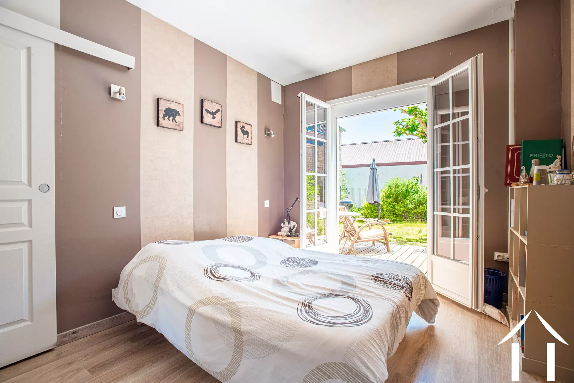 Chambre au RDC en suite