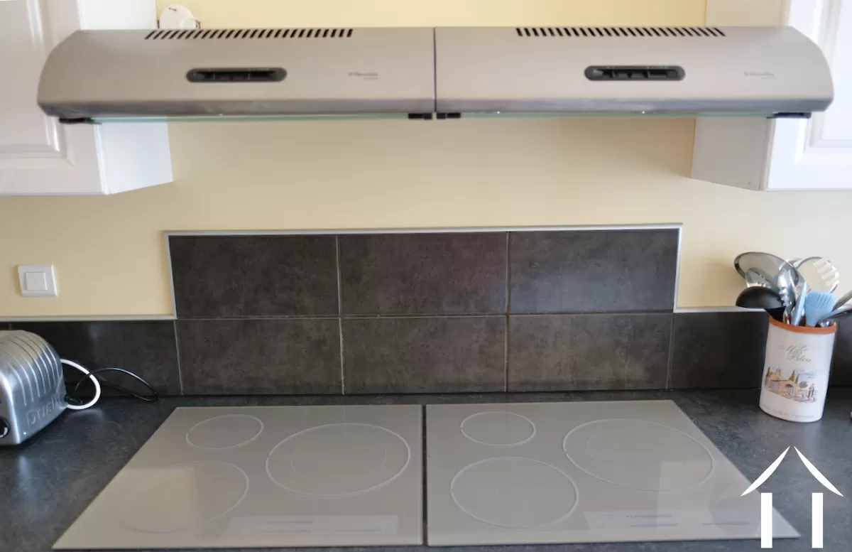 Double plaque de cuisson, double extracteur