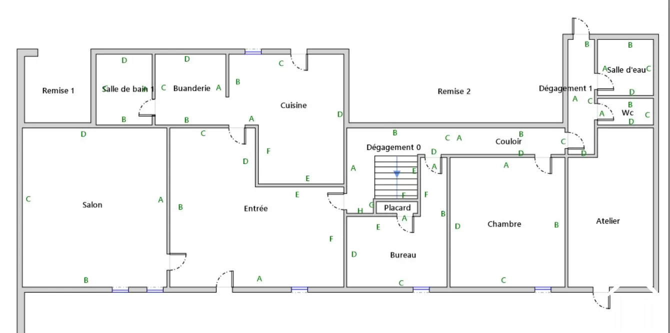Haus zu verkaufen diconne, burgund, BH5434H Bild - 17