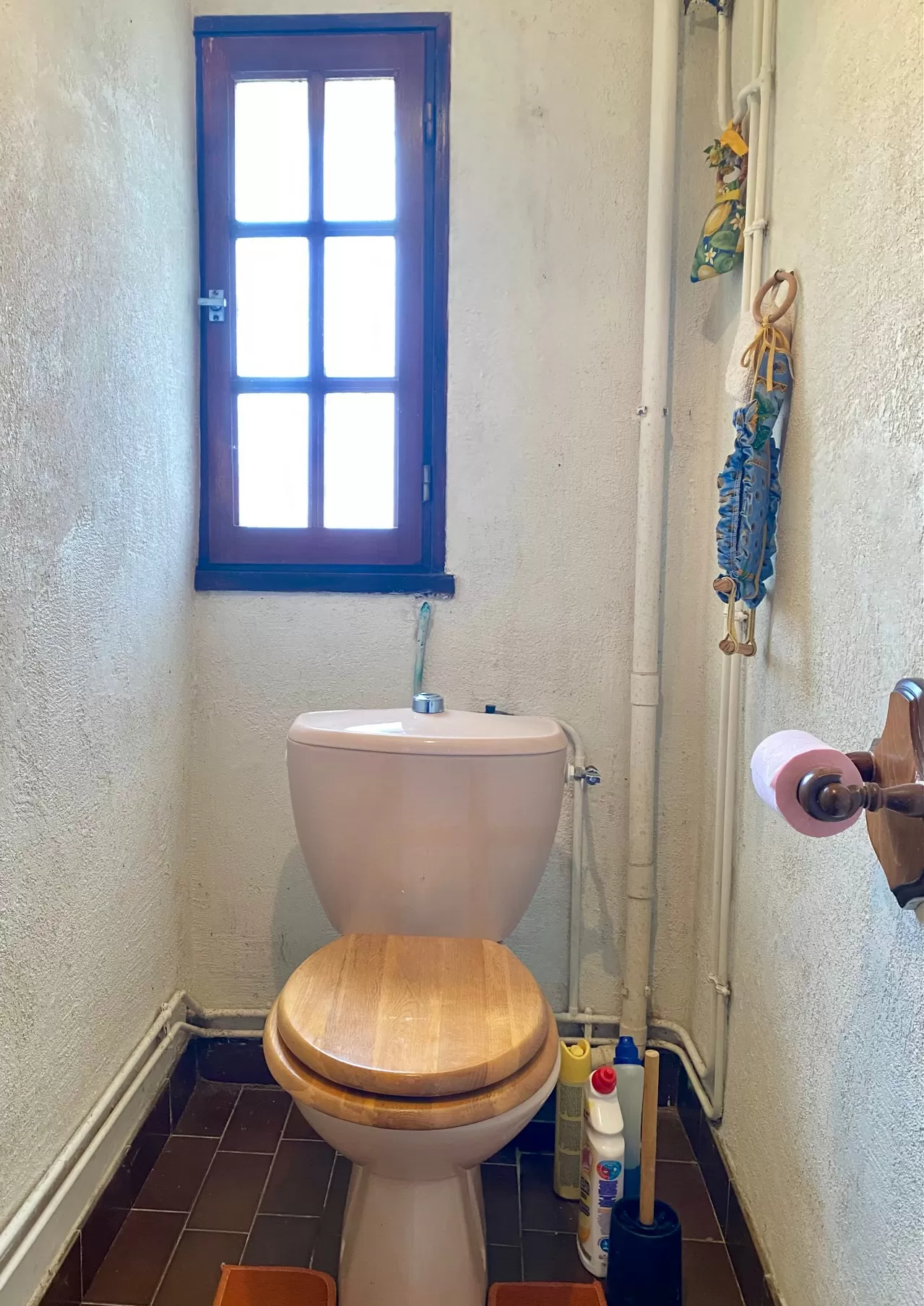 Die Toiletten im Erdgeschoss