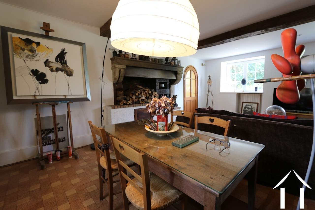 Haus 2: Essbereich im Wohnzimmer