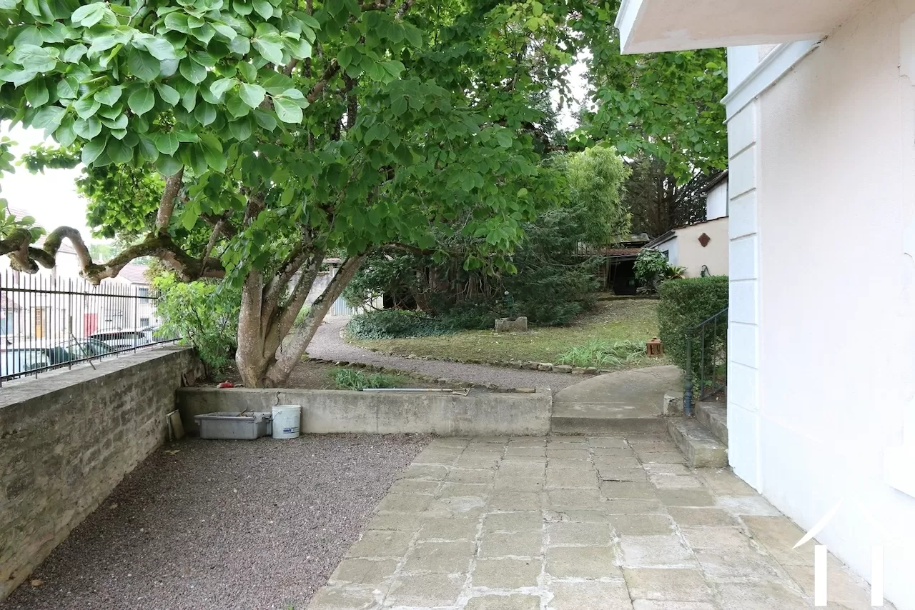 Terrasse vor dem Haus