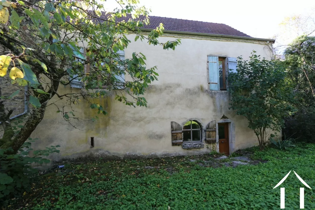 Ansicht von der Rückseite des Hauses