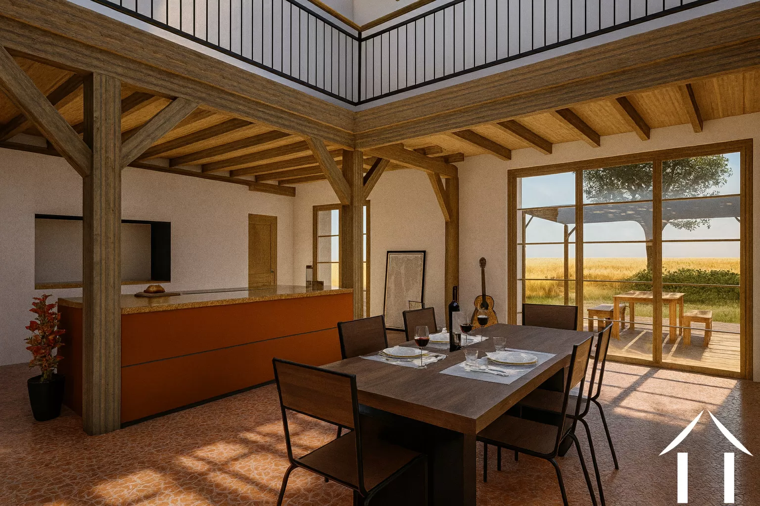 Haus zu verkaufen cromac, limousin, 11-2532 Bild - 8