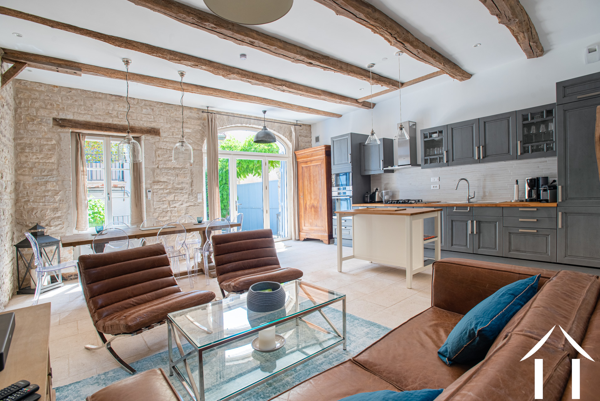 Wohnzimmer im Hauptgebäude