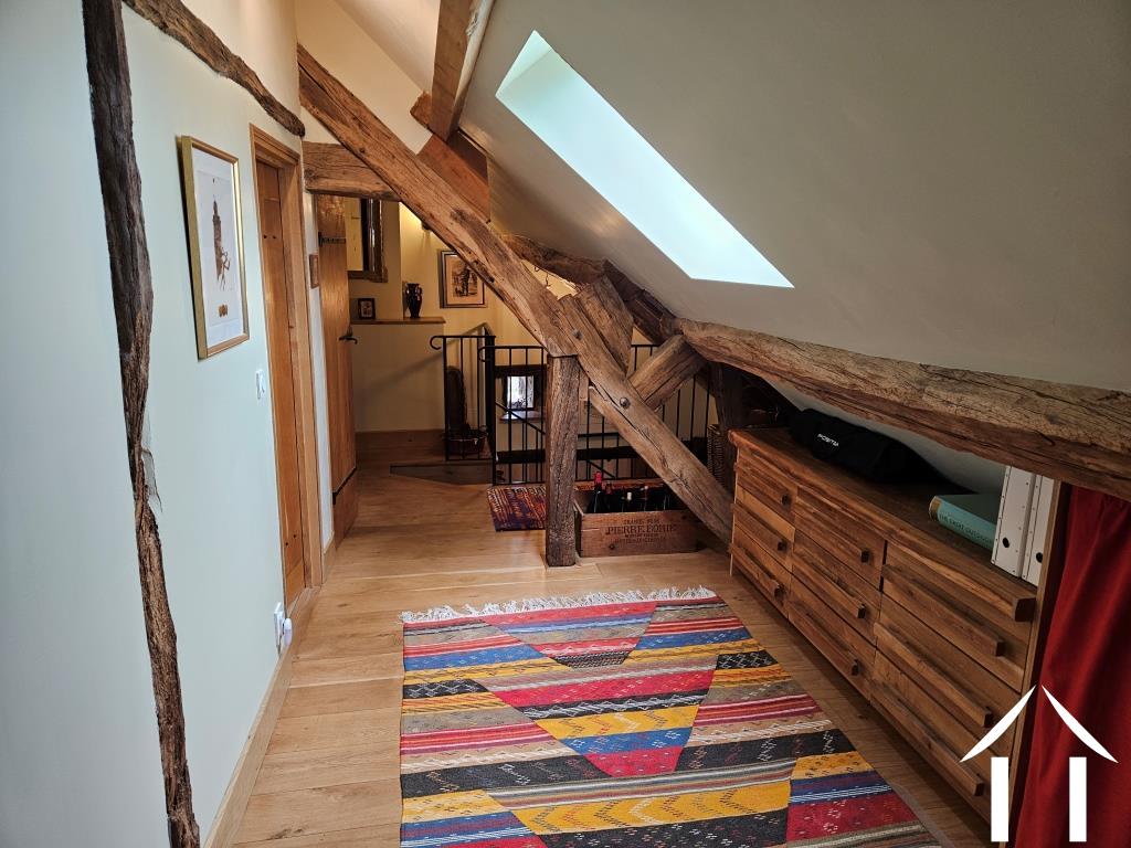 Obergeschoss Flur, der die beiden Schlafzimmer und das Badezimmer verbindet