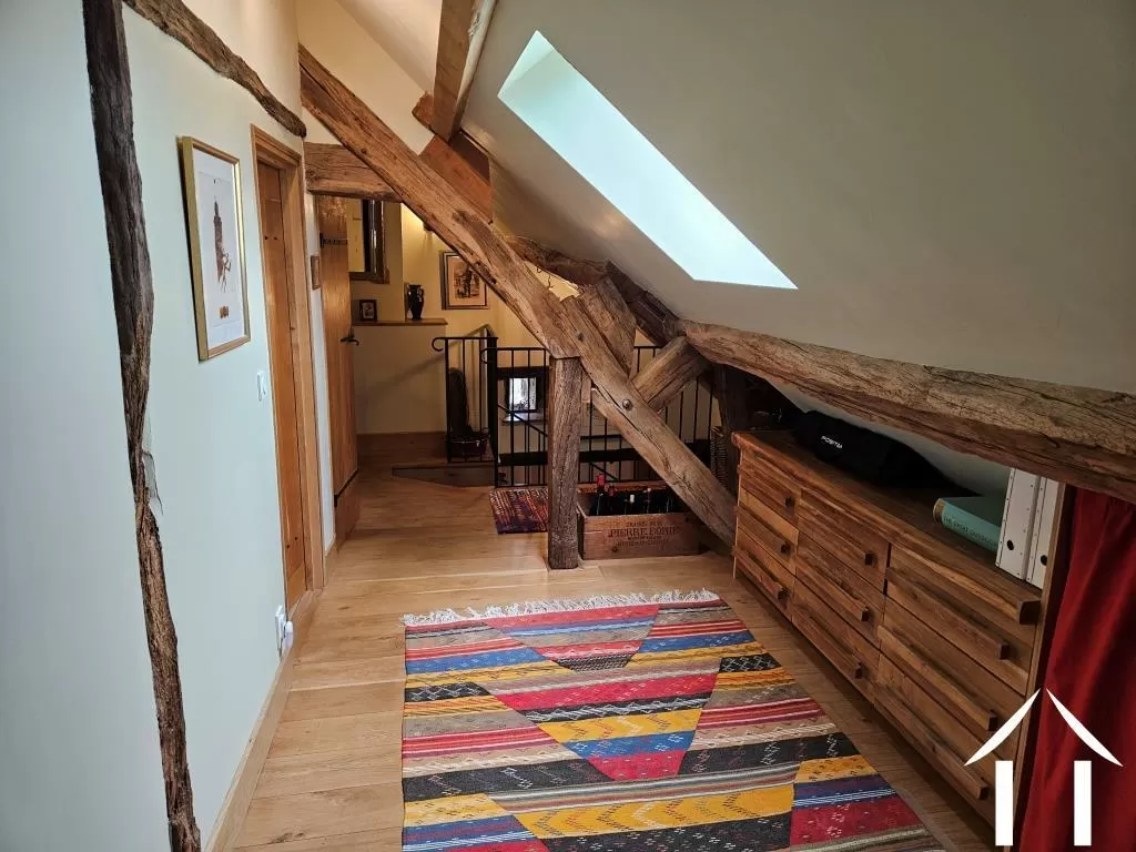 Obergeschoss Flur, der die beiden Schlafzimmer und das Badezimmer verbindet