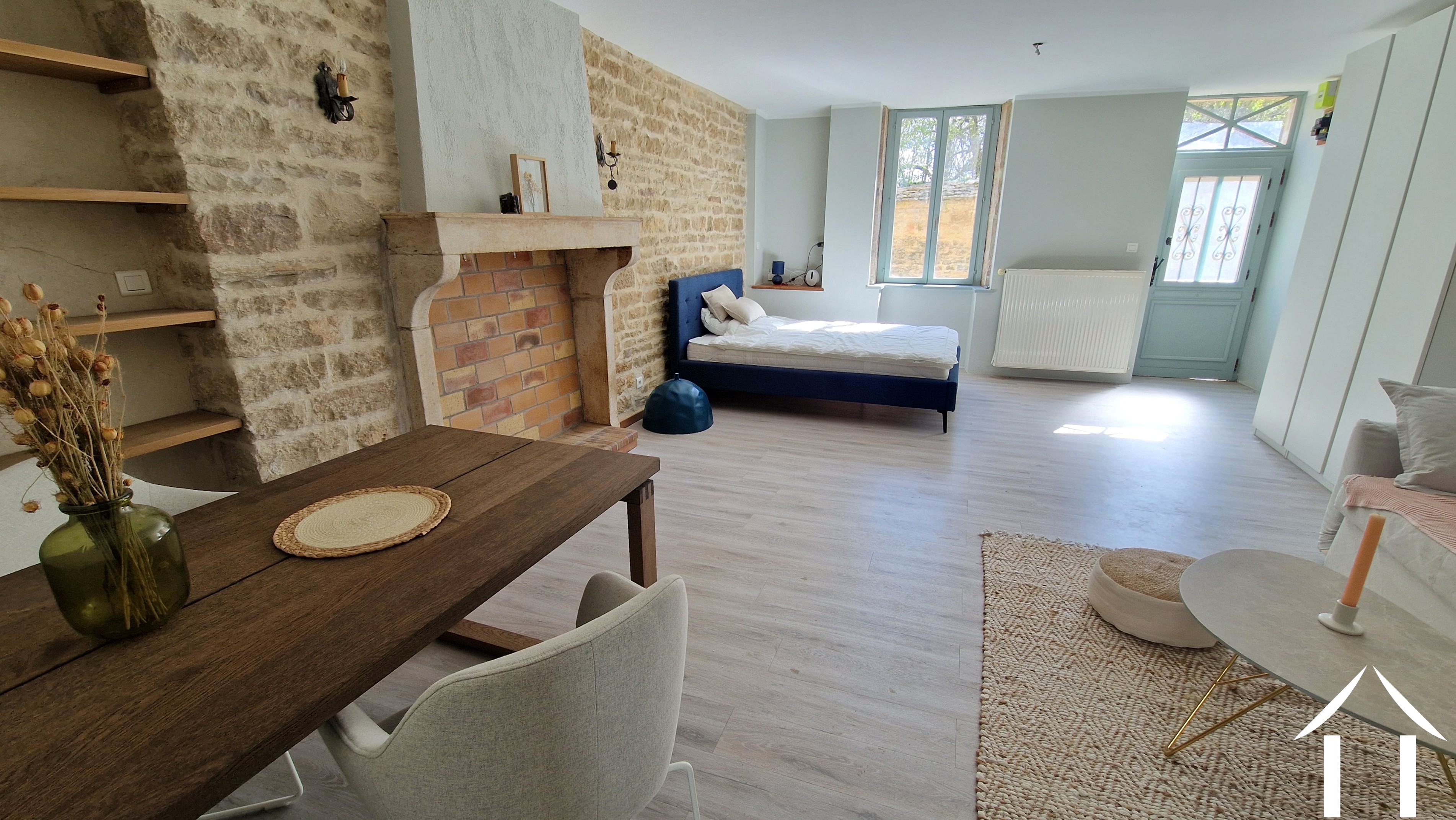 Erdgeschosswohnung Einzimmerwohnung