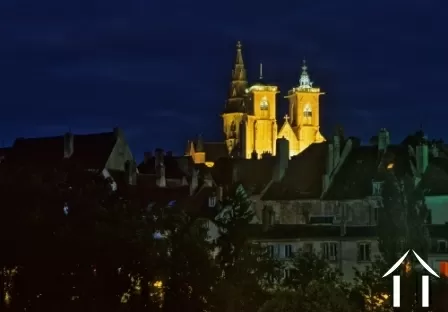 Nachtzeit in der Stadt