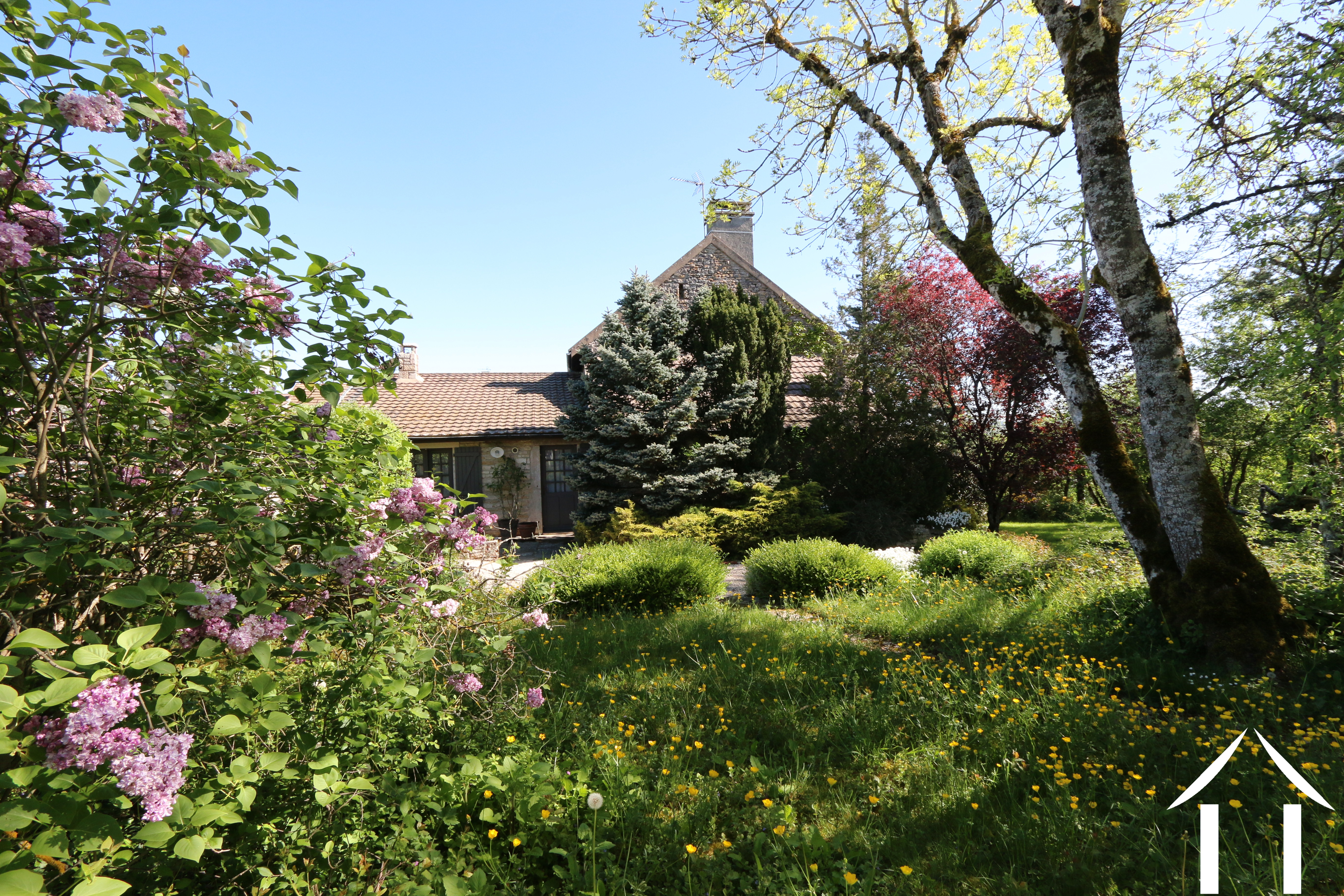 Haus mit Garten