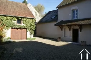 enclosed courtyard