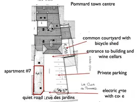 Dorfshaus zu verkaufen pommard, burgund, BH3456M Bild - 12