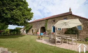 Haus mit Gästehaus zu verkaufen avree, burgund, KM4161M Bild - 1