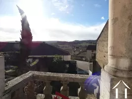 vue du balcon
