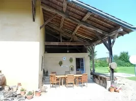 summer kitchen and terrace