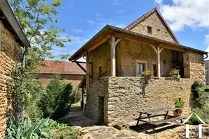 Dorfshaus zu verkaufen salornay sur guye, burgund, JP4794M Bild - 7