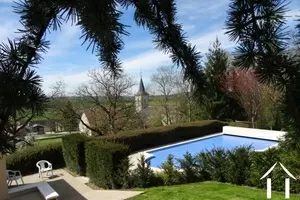 Views across pool & garden