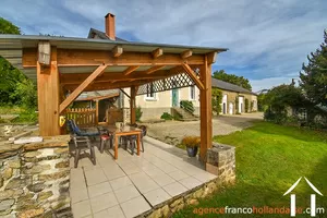 Haus zu verkaufen la croisille sur briance, limousin, Li894 Bild - 16