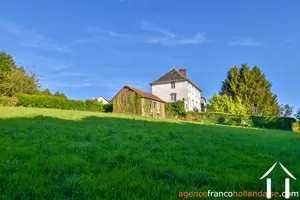 Dorfshaus zu verkaufen surdoux, limousin, Li917 Bild - 44