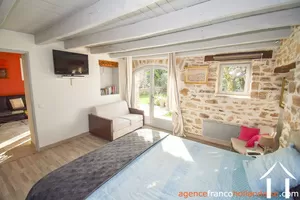 Haus mit Gästehaus zu verkaufen la porcherie, limousin, Li956 Bild - 42