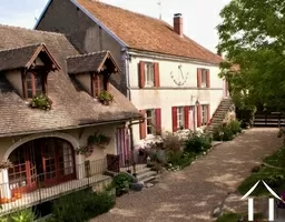 Haus mit Gästehaus zu verkaufen bouhy, burgund, LB5078N Bild - 1