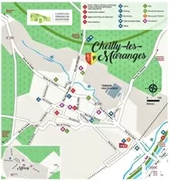 Dorfplan von Cheilly-les-Maranges