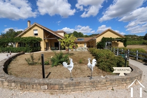 Einfamilienhaus mit Gîte und Pool