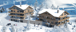 Neues 4-Zimmer-Duplex, Ski in Ski out