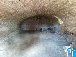 Vaulted wine cellar